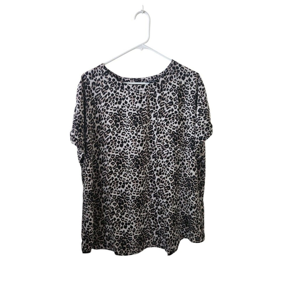 Buffalo David Bitton Leopard Print Top